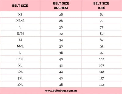 Belt Size Guide | Genuine Leather Guide - Women and Men's Belt Size ...