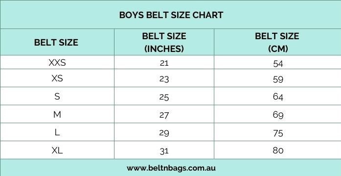 Belt Size Chart for Men, Women and Kids - Jelt – Jelt Belt