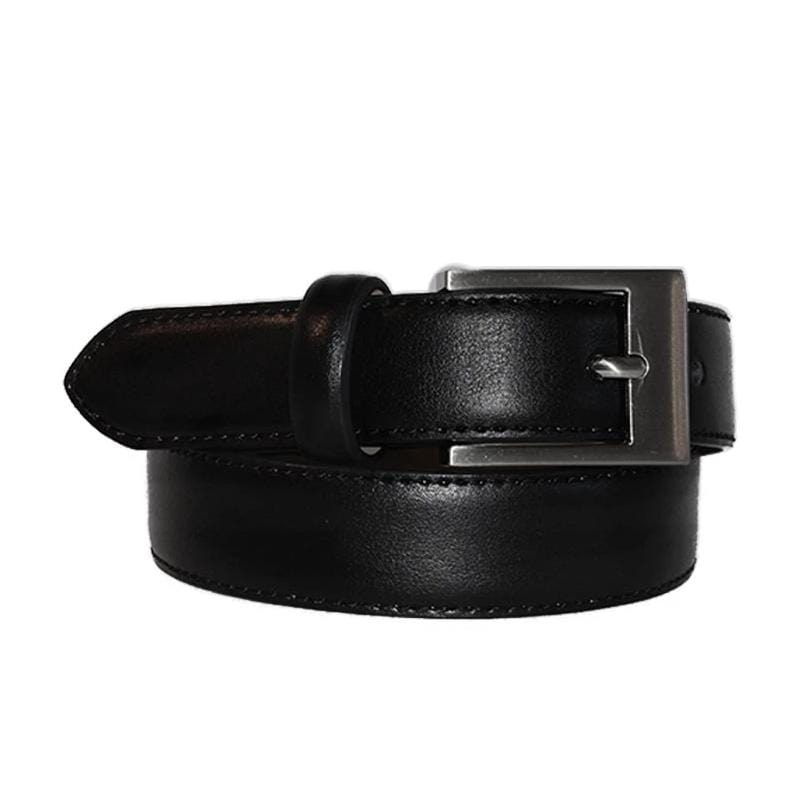 PRESTON - Black Genuine Leather Boys Belt – BeltNBags