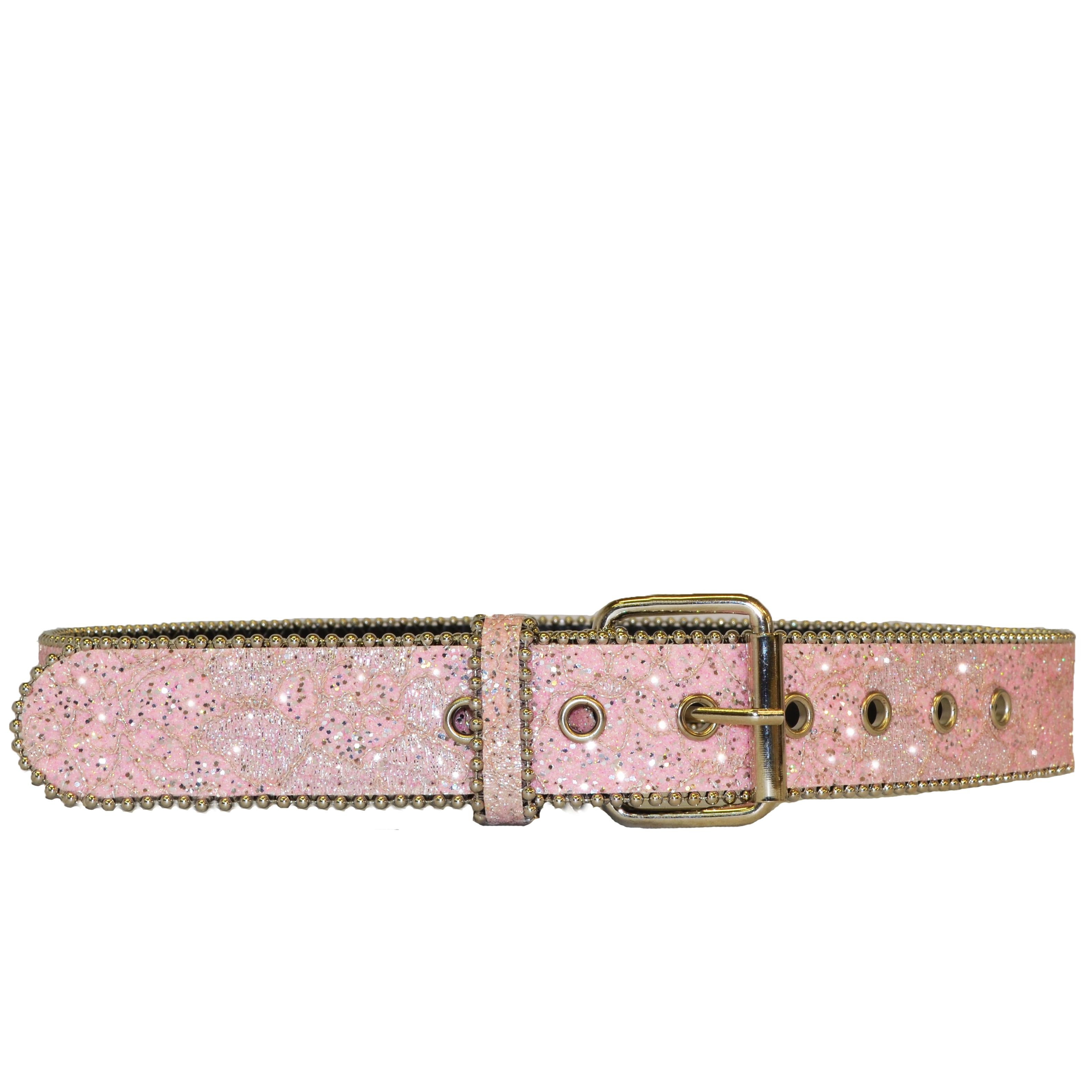 Girls 2025 pink belt