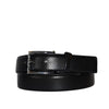 HARRIS - Mens Black Snake Texture Leather Belt  - Belt N Bags