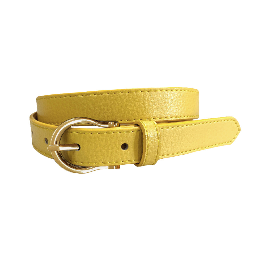 Girls leather cheap belt