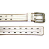 WADE - Mens Cream & Sand Leather Belt - CLEARANCE  - Belt N Bags