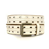 WADE - Mens Cream & Sand Leather Belt - CLEARANCE  - Belt N Bags