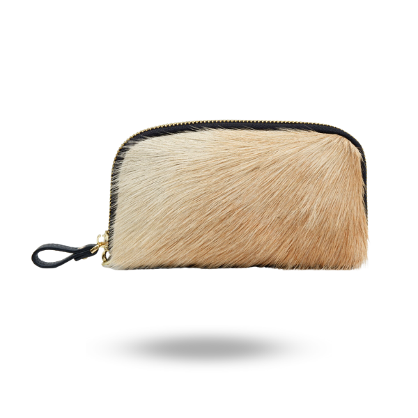 Women's Small Springbok Leather Handbag with Whipstitch Lacing #62113 |  Faux fur bag, Leather handbags, Fashion bags