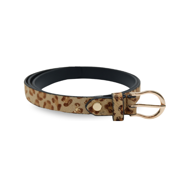 Leopard print womens belt best sale